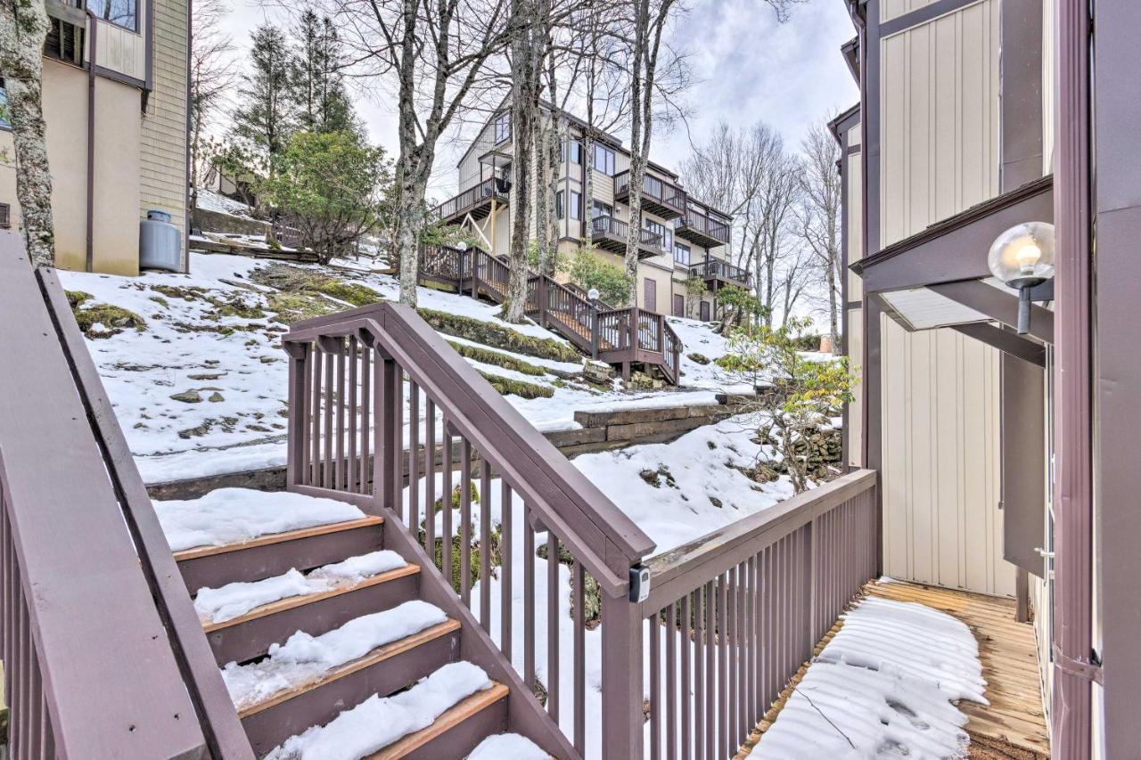 Beech Mountain Retreat With Pool Access Near Slopes! Villa Luaran gambar