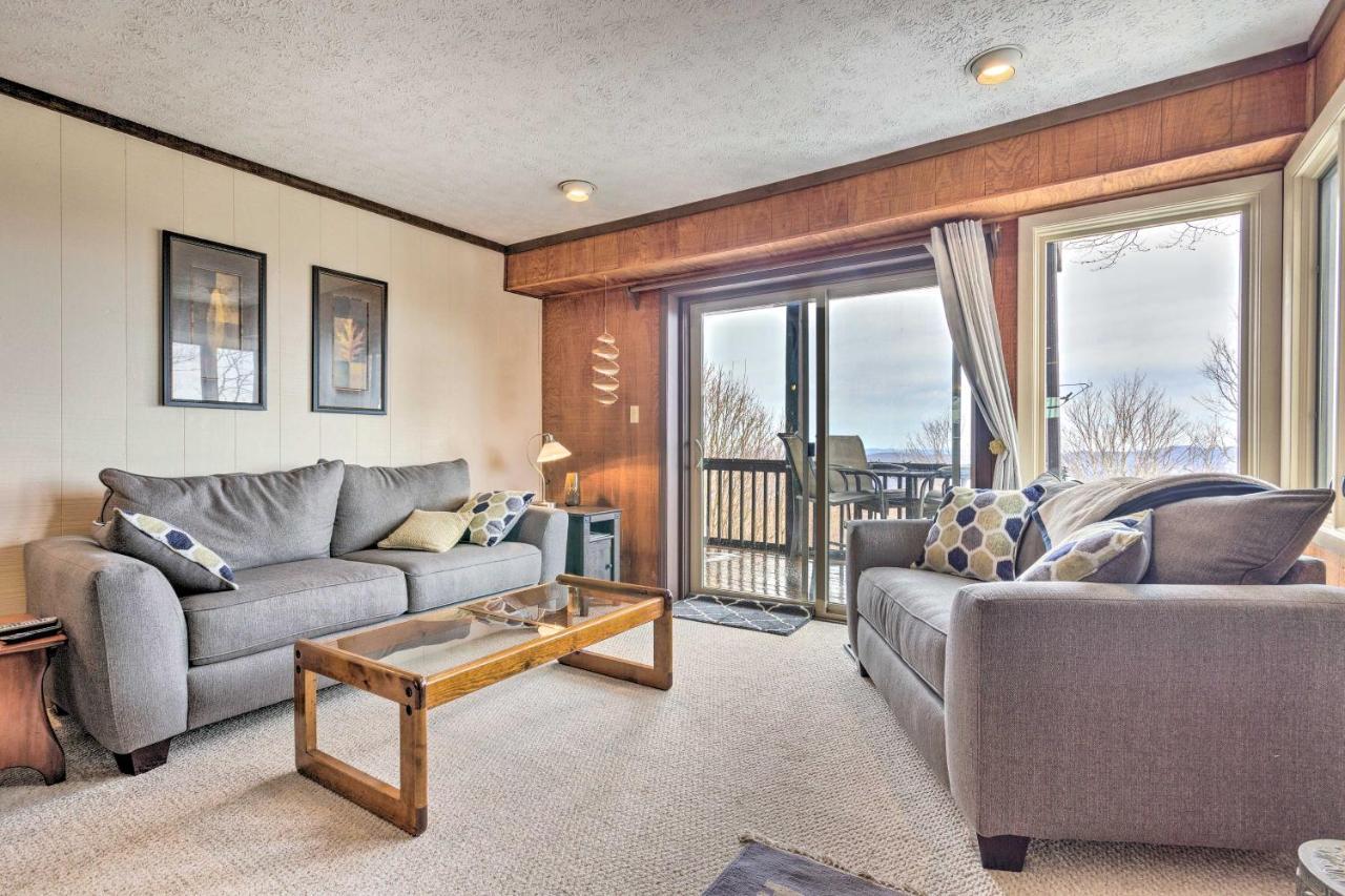 Beech Mountain Retreat With Pool Access Near Slopes! Villa Luaran gambar